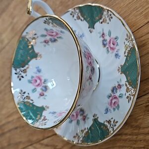 Vintage Hudson Middleton Lady Diana floral cup and saucer